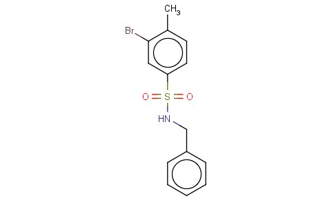 N-BENZYL 3-BROMO-4-METHYLBENZENESULFONAMIDE